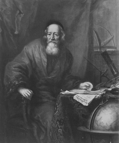 Johann Heinrich Voigt (1613-1691), astrónomo e matemático, 1687 de David Klöcker Ehrenstrahl