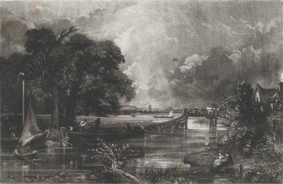 Rio Stour, 1831. de David Lucas