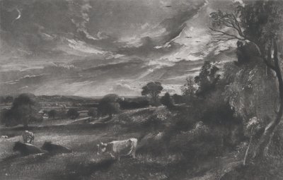Noite de verão, 1831. de David Lucas