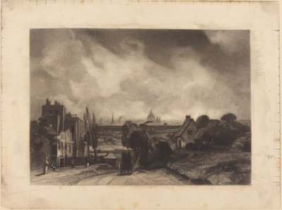 Chalés de Sir Richard Steele de David Lucas after John Constable