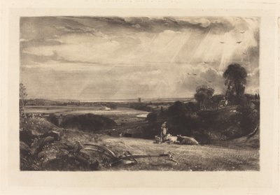 Summer Morning de David Lucas after John Constable