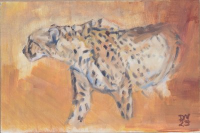 Chita, 2021 (óleo sobre tela) de David Mayer