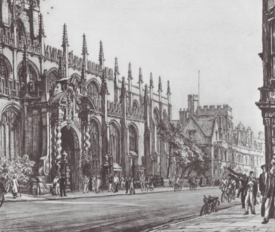 Oxford: O Pórtico de St Mary