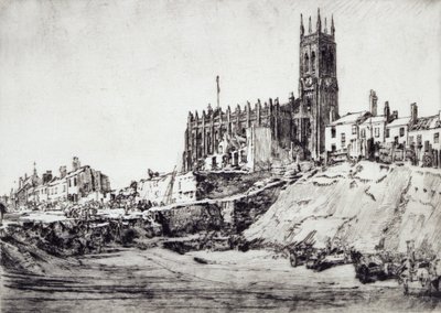 York Road, Leeds (gravura) de David Muirhead Bone