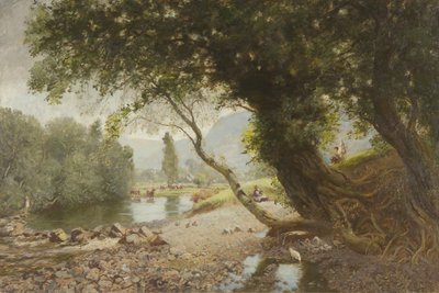 The Ivy, The Oak e The Bonnie Birken Tree, Bettws-y-Coed de David Murray
