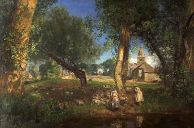 Os celeiros do dízimo, 1905 de David Murray