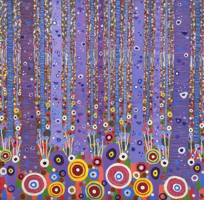 Floresta Púrpura 1, 2012 de David Newton