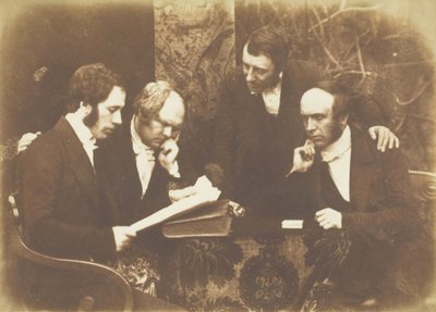 Presbitério Dumbarton, 29 de março de 1845. Criadores: David Octavius Hill, Robert Adamson, Hill & Adamson. de Hill and Adamson