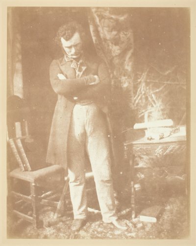 Sr. Robertson, Subeditor de The Witness, c. 184344. Criadores: David Octavius Hill, Robert Adamson, Hill & Adamson. de Hill and Adamson