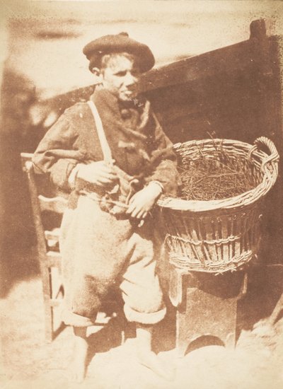 Newhaven Boy, 1843-47. Criadores: David Octavius Hill, Robert Adamson, Hill & Adamson. de Hill and Adamson