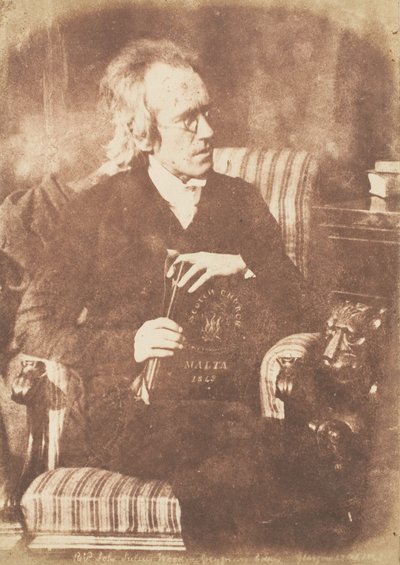 Rev. John Julius Wood, 1843-47. Criadores: David Octavius Hill, Robert Adamson, Hill & Adamson. de Hill and Adamson