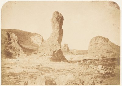 Santo André. The Spindle Rock, 1843-47. Criadores: David Octavius Hill, Robert Adamson, Hill & Adamson. de Hill and Adamson