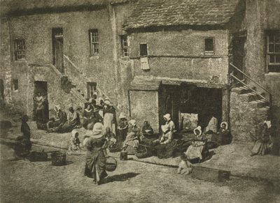 Trabalho de câmera: Newhaven Fisheries, 1909. Criadores: David Octavius Hill, Robert Adamson. de David Octavius Hill, Robert Adamson