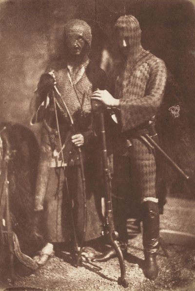 Armadura afegã ou circassiana, 1843 (foto) de David Octavius Hill
