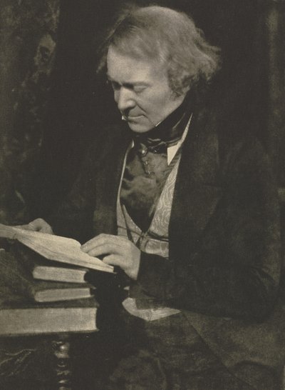 Trabalho de câmera: Mr. Rintoul, Editor Spectator, 1912. de David Octavius Hill