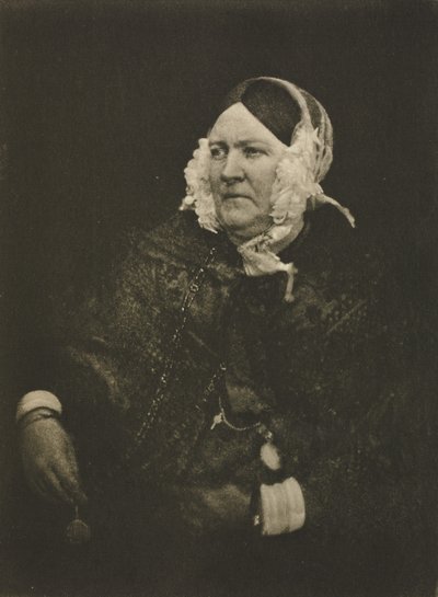 Trabalho de câmera: Sra. Rigby, 1909. de David Octavius Hill