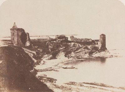 Castelo de St. Andrews, do sudeste de David Octavius Hill