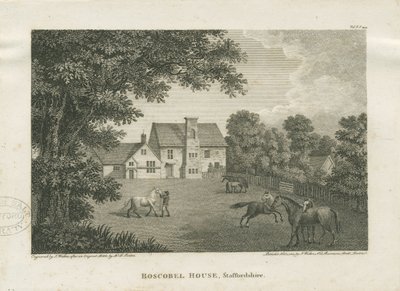 Casa Boscobel: gravura de David Parkes