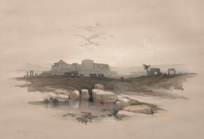 Eleutheropolis ou o moderno Beit-Jibrin, 1839. de David Roberts