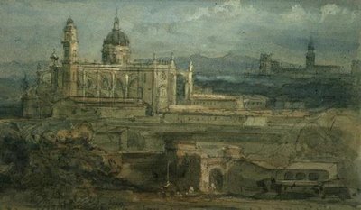 Entrada em Herez, Espanha de David Roberts