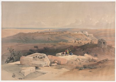 Gaza, 1839. de David Roberts