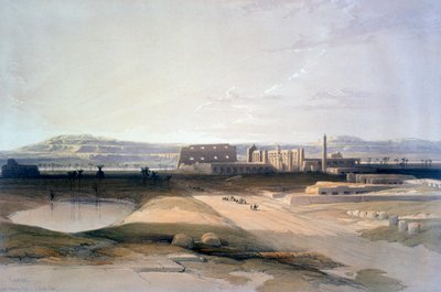 Karnac, século XIX de David Roberts