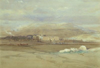 Medinet Habou, Tebas de David Roberts