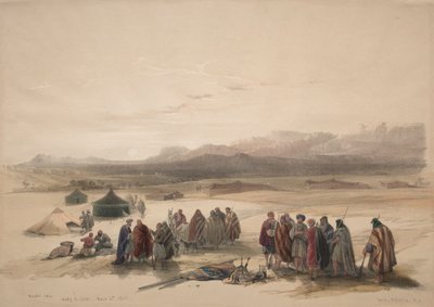 Monte Ser Wadi El Shar de David Roberts