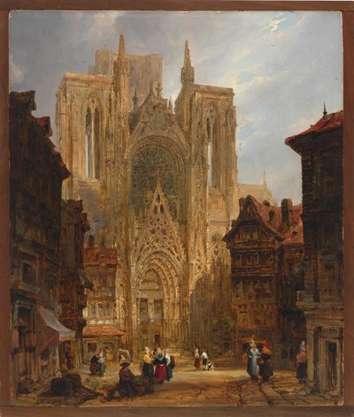 Catedral de Rouen de David Roberts
