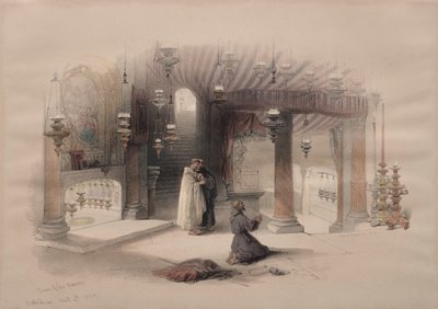 Santuário da Natividade, Belém de David Roberts