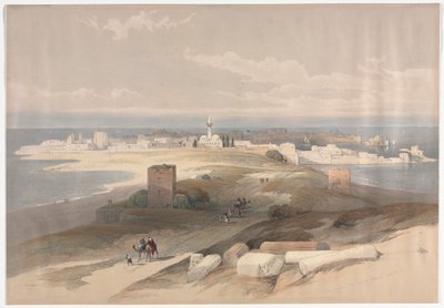 Sur ou Tsor, pneu antigo do Istmo, 1839. de David Roberts