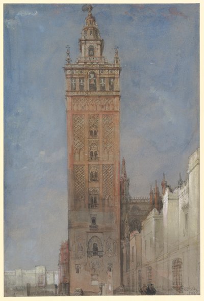 A Giralda, Sevilha de David Roberts