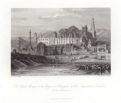 A Grande Mesquita e Alcazar de David Roberts
