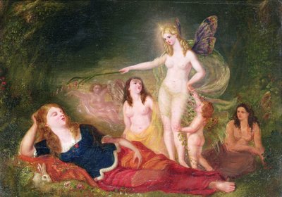 Sonho de uma noite de verão, 1840 de David Scott