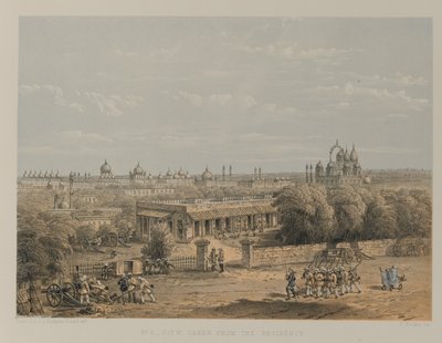 Vista tirada da Residência de David Scott Lieutenant Colonel (after) Dodgson