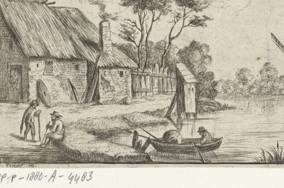 Paisagem com fazenda e água de David Teniers (II)