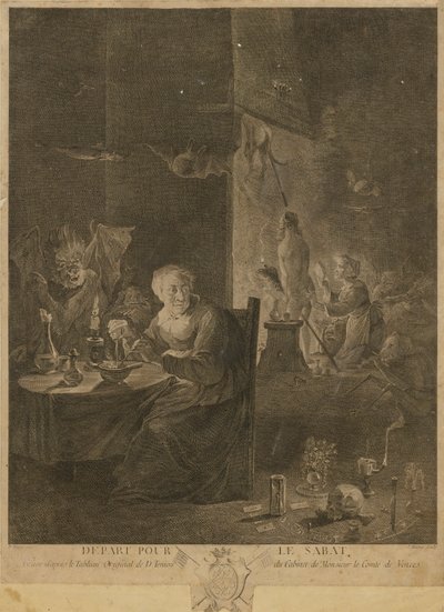 Partida para Sabat de David Teniers