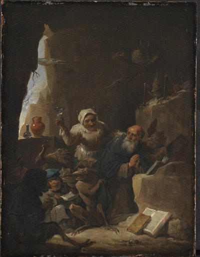 As tentações de Santo António de David Teniers II