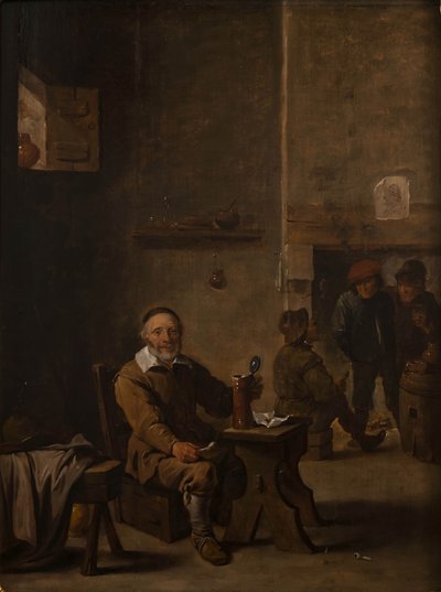 Bebedores de Teniers II (Galleria Borghese, inv. 291) de David Teniers the Younger