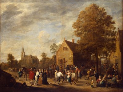 Festa rural de David Teniers the Younger
