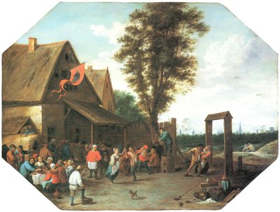 Festival da aldeia do dia de São Jorge de David Teniers the Younger