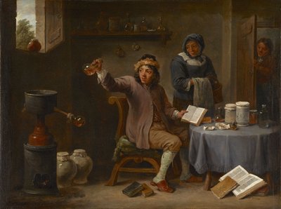 A consulta de David Teniers the Younger