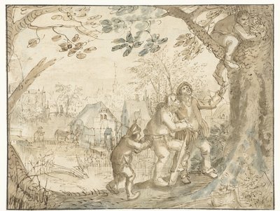 O ninho de pássaros De Nestuthaler de David Vinckboons (I)
