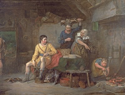 O rei Alfredo a queimar os bolos de David Wilkie