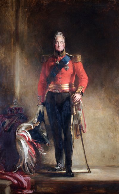 Rei Guilherme IV (óleo sobre tela) de David Wilkie