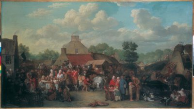 Feira de Pitlessie de David Wilkie