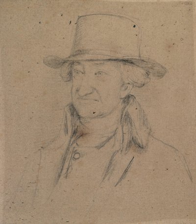 Retrato de um cavalheiro com chapéu de David Wilkie