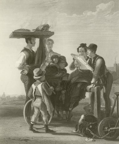 Lendo as notícias de David Wilkie