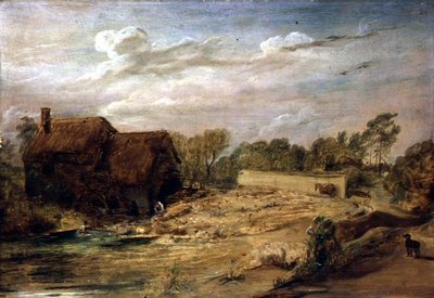 Lavagem de Ovinos em Wiltshire de David Wilkie