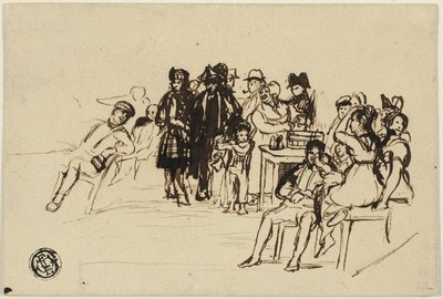 Estudo para o Grupo Certo de David Wilkie